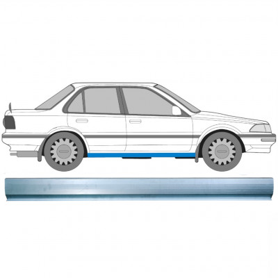 Slieksnis priekš Toyota Corolla 1987-1994 / Kreisais = Labais (simetrisks) 9358