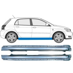 Pilns slieksnis priekš Toyota Corolla E12 2001-2007 / Kreisais+Labais / Komplekts 9486