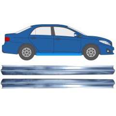 Slieksnis priekš Toyota Corolla E14 E15 2007-2013 / Kreisais+Labais / Komplekts 11198
