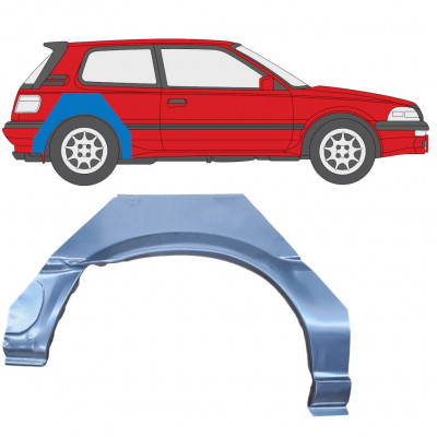 Aizmugurējā arka priekš Toyota Corolla 1987-1994 / Labā 8641