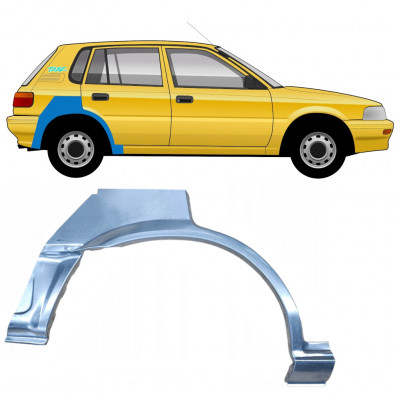 Aizmugurējā arka priekš Toyota Corolla 1987-1994 / Labā 8643