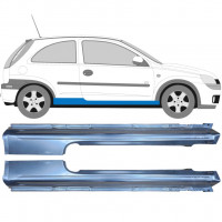 Pilns slieksnis priekš Opel Corsa C 2000-2010 / Kreisais+Labais / Komplekts 9436