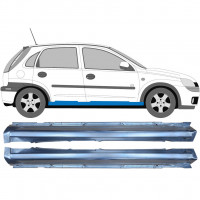 Pilns slieksnis priekš Opel Corsa C 2000-2010 / Kreisais+Labais / Komplekts 9273