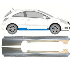 Pilns slieksnis priekš Opel Corsa D 2006-2015 / Kreisais+Labais / HATCHBACK / Komplekts 14574