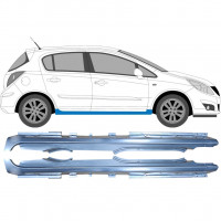 Pilns slieksnis priekš Opel Corsa D 2006-2015 / Kreisais+Labais / Komplekts 10539