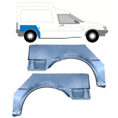 Aizmugurējā arka priekš Ford Courier 1992-1995 / Kreisais+Labais / Komplekts 10255