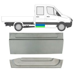 Aizmugurējo durvju panelis priekš Volkswagen Crafter 2005-2017 / Kreisais = Labais (simetrisks) / Komplekts 14126