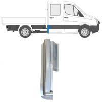 Aizmugurējais statņa stūris priekš Volkswagen Crafter 2005-2017 / Labā 15508