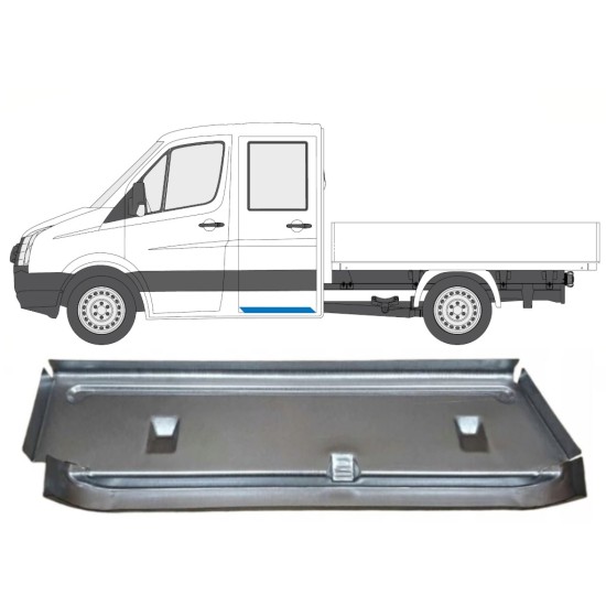 Sliekšņa remonta daļa priekš Volkswagen Crafter 2005-2017 / Kreisā 15369