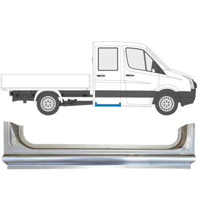 Aizmugurējais slieksnis priekš Volkswagen Crafter 2005-2017 / Labā 15518
