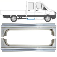 Aizmugurējais slieksnis priekš Volkswagen Crafter 2005-2017 / Kreisais+Labais / Komplekts 15520