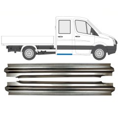 Aizmugurējais slieksnis priekš Volkswagen Crafter 2005-2017 / Kreisais+Labais / Komplekts 15516