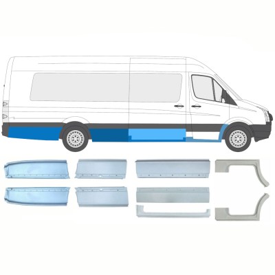 Remontdaļu komplekts priekš Volkswagen Crafter 2005-2017 / Kreisais+Labais / 14495
