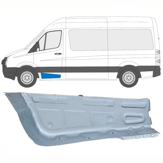 Kāpnes priekš Volkswagen Crafter 2005-2017 / Kreisā 14103