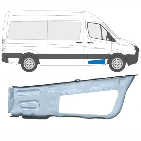 Kāpnes priekš Volkswagen Crafter 2005-2017 / Labā 14102