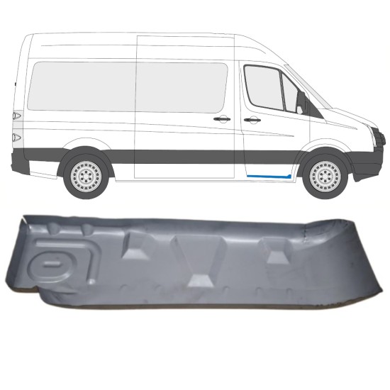 Sliekšņa remonta daļa priekš Volkswagen Crafter 2005-2017 / Labā 15542