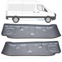Sliekšņa remonta daļa priekš Volkswagen Crafter 2005-2017 / Kreisais+Labais / Komplekts 15544