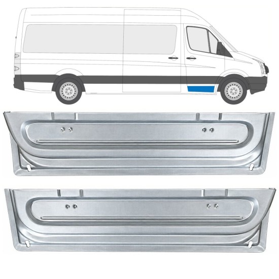 Priekšpuse durvju iekšējais panelis priekš Volkswagen Crafter 2005-2017 / Kreisais+Labais 17058