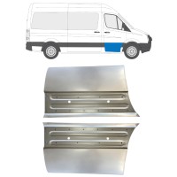 Priekšpuse durvju panelis priekš Volkswagen Crafter 2005-2017 / Kreisais+Labais / Komplekts 15496