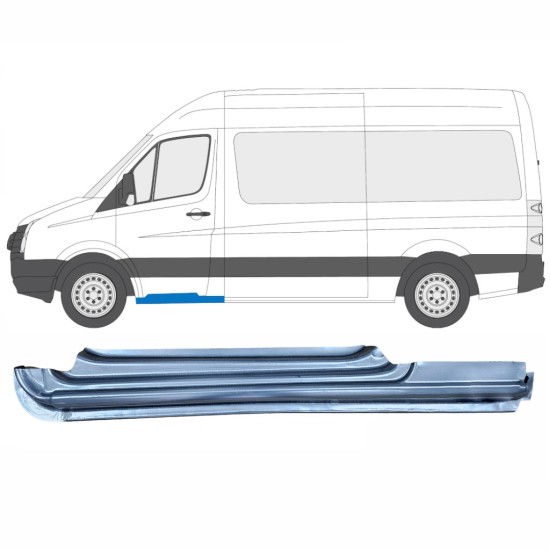 Priekšpuse durvju slieksnis priekš Volkswagen Crafter 2005-2017 / Kreisā 13971