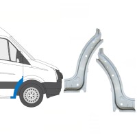 Priekšējā arka iekšā priekš Volkswagen Crafter 2005-2017 / Kreisais+Labais / Komplekts 15500