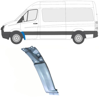 Priekšējā spārna daļa priekš Volkswagen Crafter 2005-2017 / Kreisā 13751