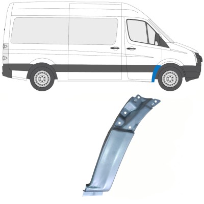 Priekšējā spārna daļa priekš Volkswagen Crafter 2005-2017 / Labā 13752