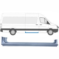 Bīdāmo durvju slieksnis priekš Volkswagen Crafter 2005-2017 / Labā 13437