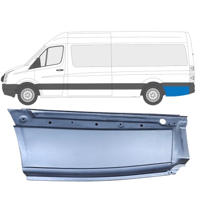 Aizmugurējā arka priekš Volkswagen Crafter 2005-2017 / Kreisā 13609