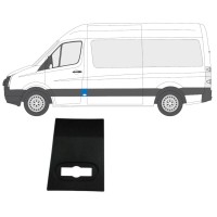 Priekšējā sānu josla priekš Volkswagen Crafter 2005-2017 / Kreisā 13688