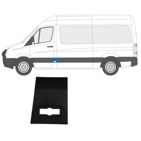 Priekšējā sānu josla priekš Volkswagen Crafter 2005-2017 / Kreisā 13688