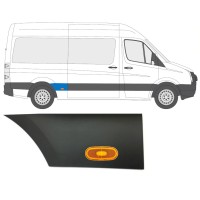 Aizmugurējā spārna sānu josla ar lukturi priekš Volkswagen Crafter 2005-2017 / Labā / Komplekts 14088