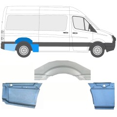 Aizmugurējā arka priekš Volkswagen Crafter 2005-2017 / Labā / Komplekts 13941