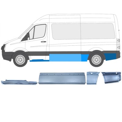 Remontdaļu komplekts priekš Volkswagen Crafter 2005-2017 / Kreisā / 14503