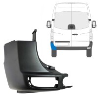 Aizmugurējā bufera stūris priekš Volkswagen Crafter 2005-2017 / Kreisā 15547