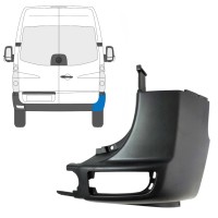 Aizmugurējā bufera stūris priekš Volkswagen Crafter 2005-2017 / Labā 15548