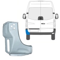 Aizmugurējais statņa stūris priekš Volkswagen Crafter 2005-2017 / Kreisā 15505