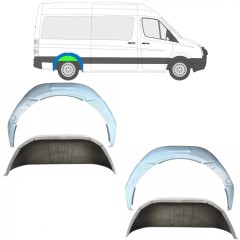 Aizmugurējā riteņa iekšējā arka priekš Volkswagen Crafter 2005-2017 / Komplekts 14498