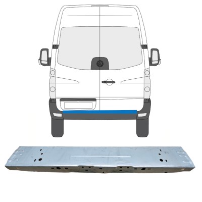 Aizmugurējā daļa priekš Volkswagen Crafter 2005-2017 14239