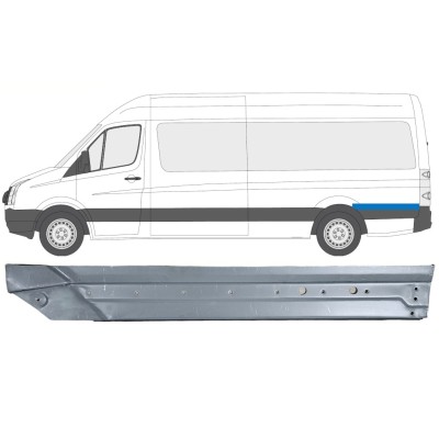 Aizmugurējā arka priekš Volkswagen Crafter 2005-2017 / Kreisā 14333