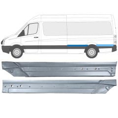 Aizmugurējā arka priekš Volkswagen Crafter 2005-2017 / Kreisā / Komplekts 14501