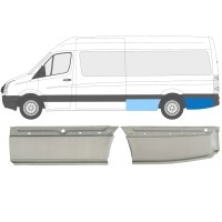Aizmugurējā arka priekš Volkswagen Crafter 2005-2017 / Kreisā / Komplekts 14127