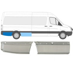 Aizmugurējā arka priekš Volkswagen Crafter 2005-2017 / Labā / Komplekts 14128