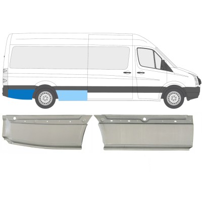 Aizmugurējā arka priekš Volkswagen Crafter 2005-2017 / Labā / Komplekts 14128