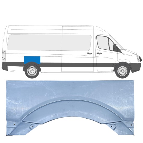 Aizmugurējā arka priekš Volkswagen Crafter 2005-2017 / Labā 13440