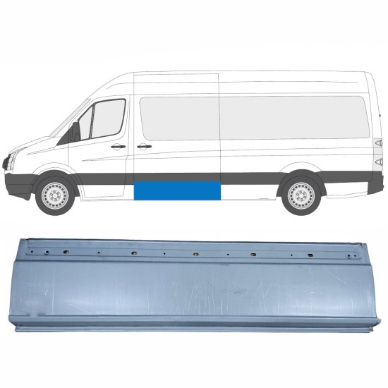 Sānu daļa priekš Volkswagen Crafter 2005-2017 / Kreisā 13502