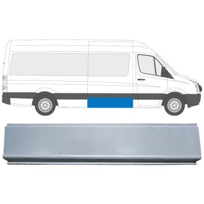 Sānu ārējā daļa priekš Volkswagen Crafter 2005-2017 / Kreisais = Labais (simetrisks) 13972