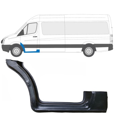 Priekšpuse durvju slieksnis priekš Volkswagen Crafter 2005-2017 / Kreisā 13449