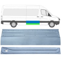 Bīdāmo durvju iekšējā un ārējā daļa priekš Volkswagen Crafter 2005-2017 / Labā / Komplekts 14319