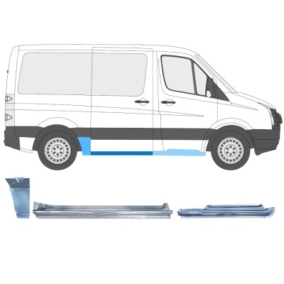 Remontdaļu komplekts priekš Volkswagen Crafter 2005-2017 / Labā / 15604